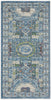 Nourison Global Vintage GLB17 Ivory Light Blue Area Rug Main Image