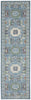 Nourison Ankara Global ANR17 Ivory Light Blue Area Rug Main Image