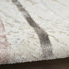 Nourison Glam GLM01 Ivory/Multi Area Rug Corner Image