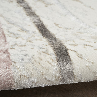 Nourison Glam GLM01 Ivory/Multi Area Rug Corner Image