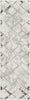 Nourison Glam GLM02 Ivory/Grey Area Rug Main Image