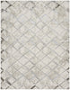 Nourison Glam GLM02 Ivory/Grey Area Rug main image