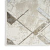 Nourison Glam GLM02 Ivory/Grey Area Rug Texture Image