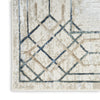 Nourison Glitz GLZ03 Ivory Taupe Area Rug Texture Image