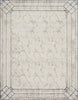 Nourison Glam GLM03 Ivory/Taupe Area Rug Main Image