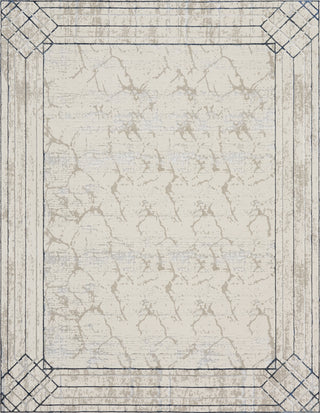 Nourison Glam GLM03 Ivory/Taupe Area Rug Main Image