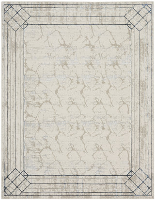 Nourison Glam GLM03 Ivory/Taupe Area Rug main image