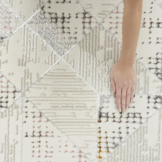 Nourison Glam GLM04 Ivory/Multi Area Rug Room Image Feature