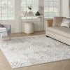 Nourison Glam GLM05 Multicolor Area Rug Corner Image
