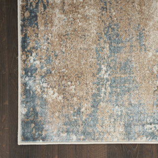 Nourison Glam GLM06 Taupe/Multi Area Rug Detail Image