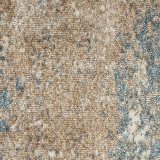 Nourison Glam GLM06 Taupe/Multi Area Rug Swatch Image