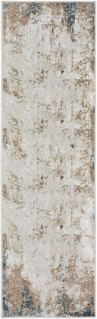 Nourison Glam GLM06 Taupe/Multi Area Rug Main Image