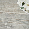 Nourison Glam GLM07 Ivory Multicolor Area Rug Corner Image