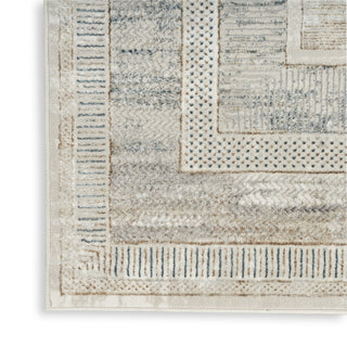 Nourison Glam GLM07 Ivory Multicolor Area Rug T' R