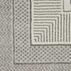 Nourison Glam GLM07 Silver Area Rug Swatch Image