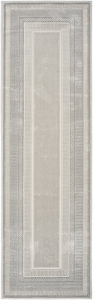 Nourison Glam GLM07 Silver Area Rug Main Image
