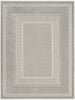 Nourison Glam GLM07 Silver Area Rug Main Image