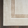 Nourison Glam GLM08 Ivory Cream Area Rug 9' X 12'