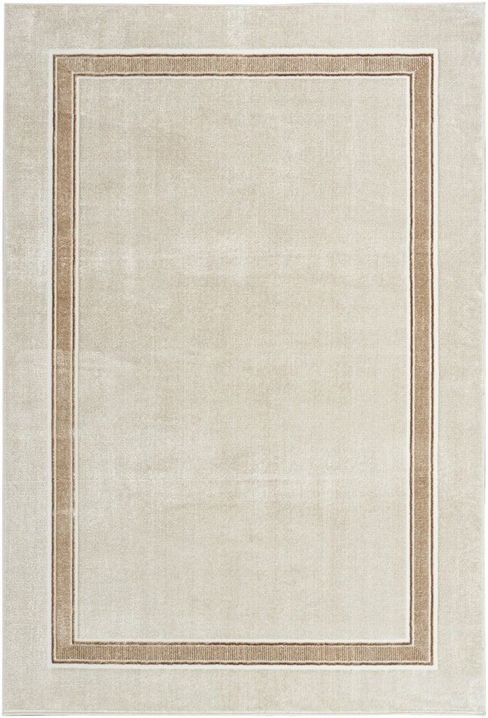 Nourison Glam GLM08 Ivory Cream Area Rug main image