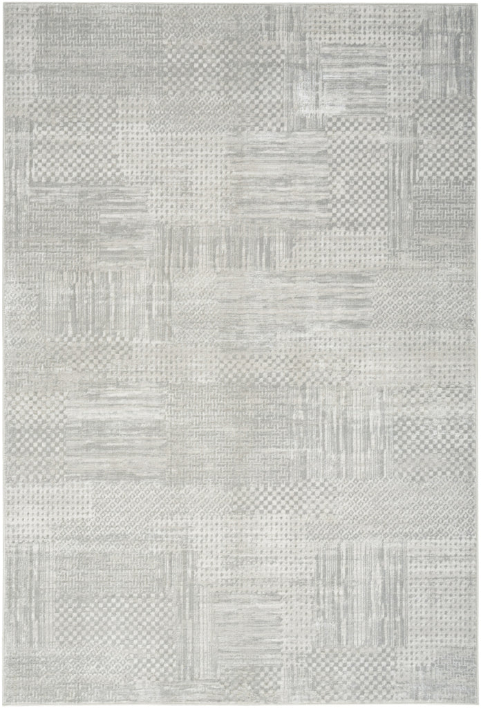 Nourison Glam GLM09 Silver Grey Area Rug main image