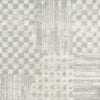 Nourison Glam GLM09 Silver Grey Area Rug Swatch Image