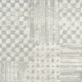 Nourison Glam GLM09 Silver Grey Area Rug Swatch Image