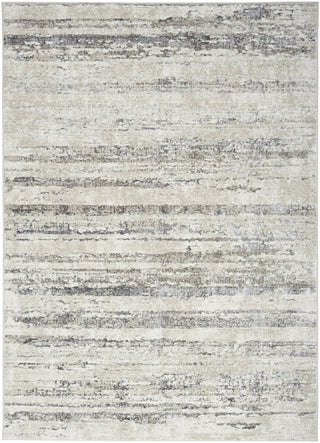 Nourison Glam GLM10 Cream Grey Area Rug main image