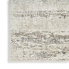 Nourison Glam GLM10 Cream Grey Area Rug Texture Image
