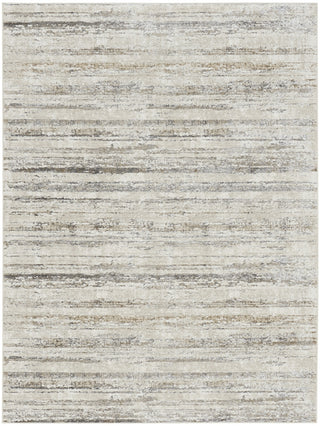 Nourison Glam GLM10 Cream Grey Area Rug Main Image