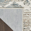 Nourison Glam GLM11 Grey Multicolor Area Rug Corner Image