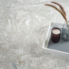Nourison Glam GLM20 Grey Multicolor Area Rug Corner Image