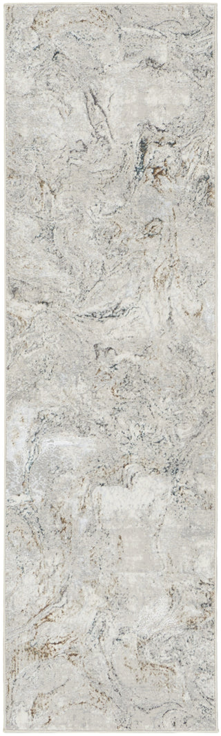 Nourison Glam GLM20 Grey Multicolor Area Rug Main Image