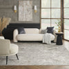 Nourison Glam GLM20 Grey Multicolor Area Rug Room Image Feature