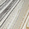 Nourison Glam GLM21 Grey Gold Area Rug Swatch Image