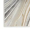 Nourison Glam GLM21 Grey Gold Area Rug T' R