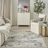 Nourison Glam GLM23 Grey Multicolor Area Rug Room Image Feature