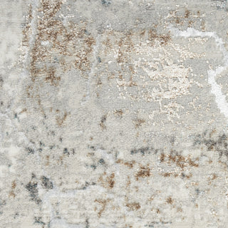 Nourison Glam GLM23 Grey Multicolor Area Rug Swatch Image