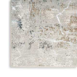 Nourison Glam GLM23 Grey Multicolor Area Rug T' R