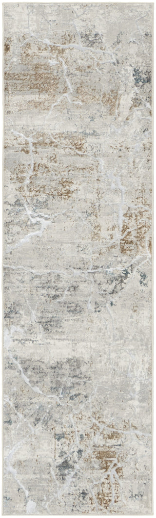 Nourison Glam GLM23 Grey Multicolor Area Rug Main Image