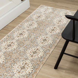 Karastan Divina Gloriana Cream Area Rug 