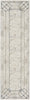 Nourison Glitz GLZ03 Ivory Taupe Area Rug Main Image