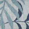 Nourison Garden Oasis GOA01 Blue Area Rug Swatch Image