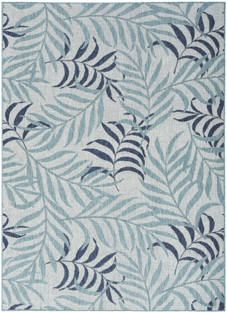 Nourison Garden Oasis GOA01 Blue Area Rug Main Image