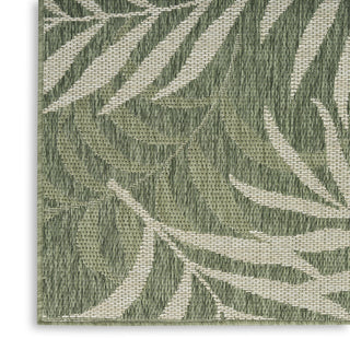 Nourison Garden Oasis GOA01 Green Ivory Area Rug T' R