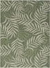 Nourison Garden Oasis GOA01 Green Ivory Area Rug Main Image