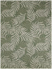 Nourison Garden Oasis GOA01 Green Ivory Area Rug Main Image