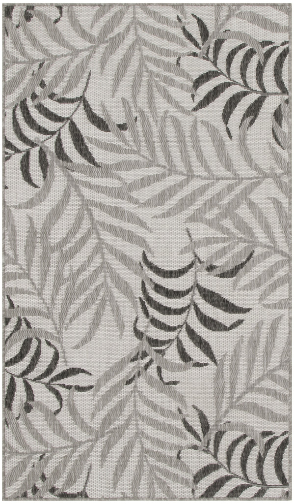 Nourison Garden Oasis GOA01 Grey Area Rug main image