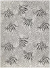 Nourison Garden Oasis GOA01 Grey Area Rug Main Image