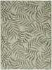 Nourison Garden Oasis GOA01 Ivory Green Area Rug Main Image