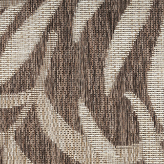 Nourison Garden Oasis GOA01 Mocha Area Rug Swatch Image